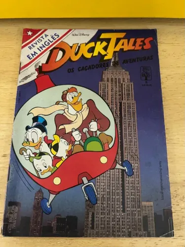 Gibi antigo anos 80 - DuckTales - Revista em ingles - Numero 6