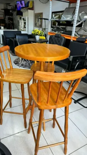 Conjunto Bistrô com 4 cadeiras 