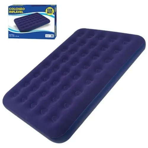 Colchão Inflavel De Casal 191x137x22cm 6014507 Rio De Ouro