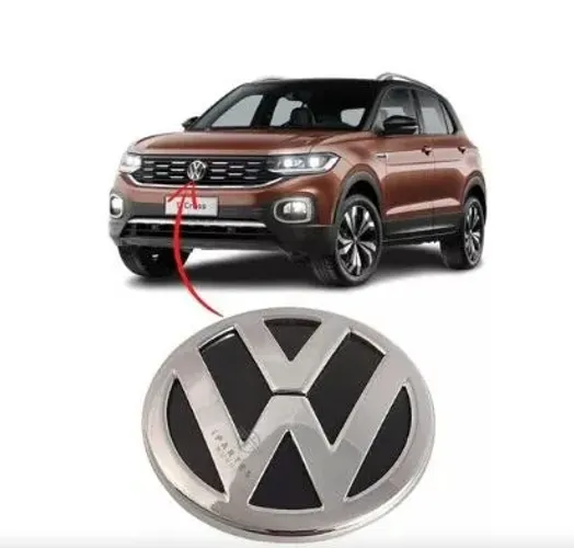 Emblema VW Dianteiro Grade T-cross Sem Acc  2019 2020 2021
