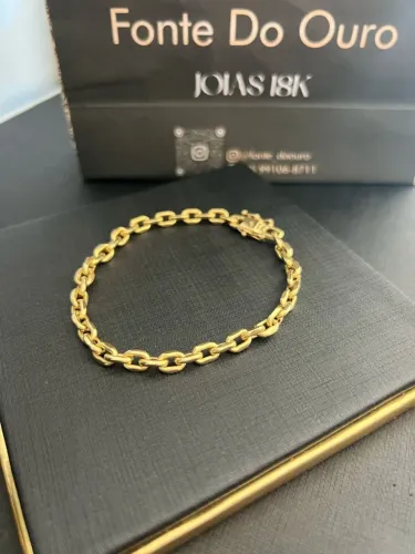 Pulseira de ouro 18k