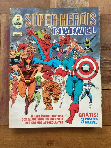 Álbum Marvel 1991 - completo