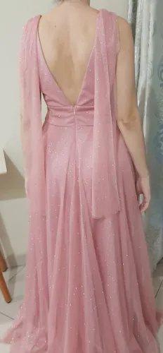 Vestido Madrinha de casamento Rosa