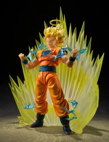 Goku SSJ2 SH Figuarts Bandai Exclusivo SDCC LACRADO NA CAIXA PARDA