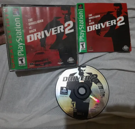 Jogo Driver 2 para playstation 1 original 