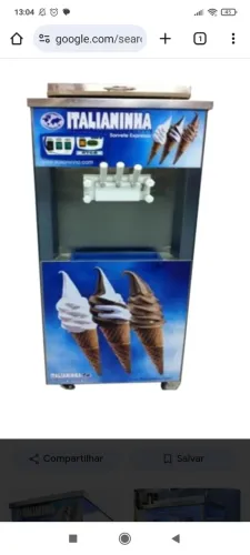 Máquina sorvete Italianinha 
