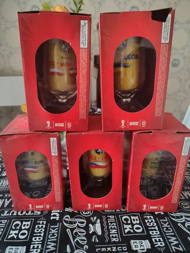 Coleção de Copos da Copa do Mundo 