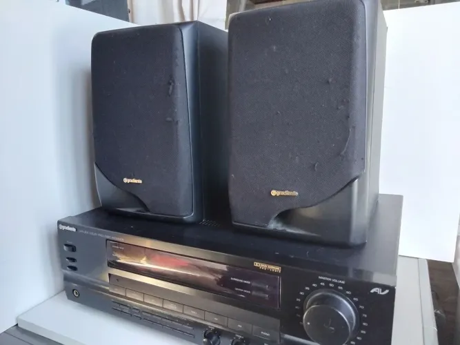 Receiver Gradiente DPR-300 + par de caixas SL-63 