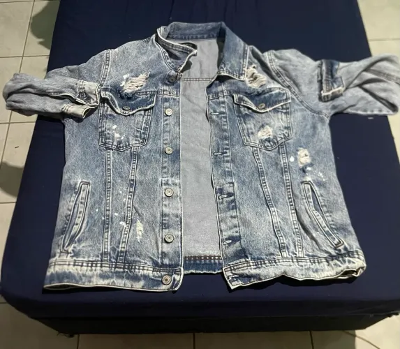 Jaqueta Jeans Masculina 