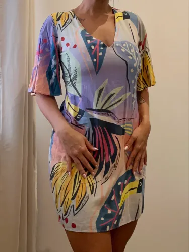  Vestido Curto Lez a Lez P