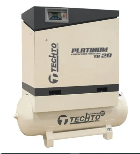 Compressor Parafuso 20HP com Reservatório 360 litros