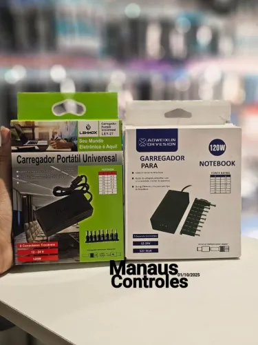Carregador de notebook universal