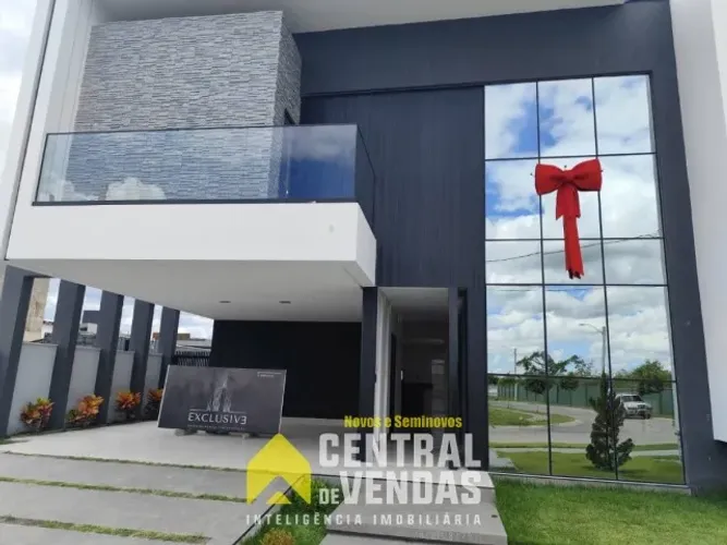 CASA NO TERRAS ALPHA CARUARU, PRONTA PARA MORAR 4 SUÍTES, PISCINA E REQUINTES EXCLUSIVOS