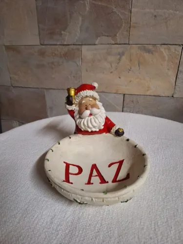 Papai Noel Porta Objetos Paz