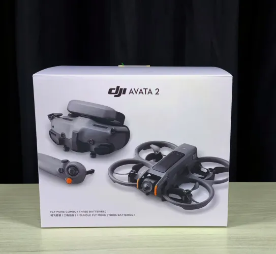 Dji Avata 2 com três baterias 