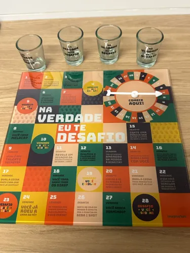 Jogo shot verdade desafio