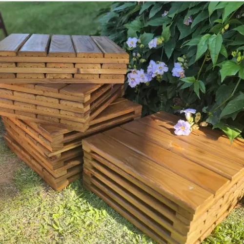 Deck Modular Madeira Tratada / QUEIMA?ESTOQUE 