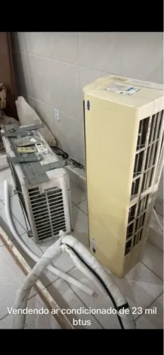 Vendo ar condicionado de 23 mil btus