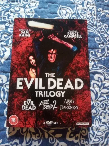 Dvd trilogia evil dead uma noite alucinante morte do demônio importado
