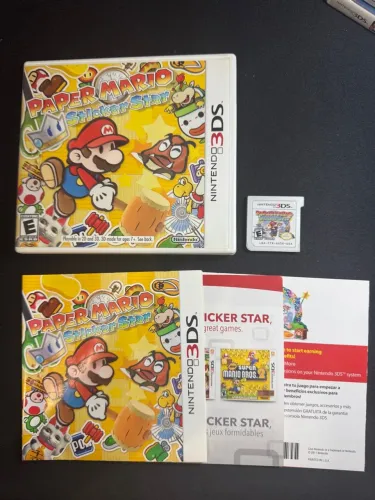 Paper Mario Sticker Star nintendo 3ds