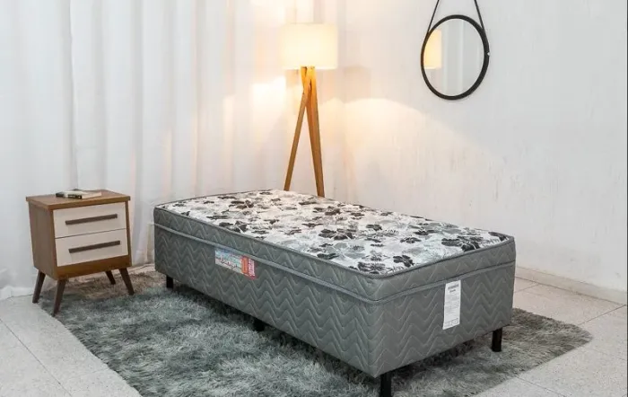 Cama Box Solteiro Dakar - Entrega Rápida