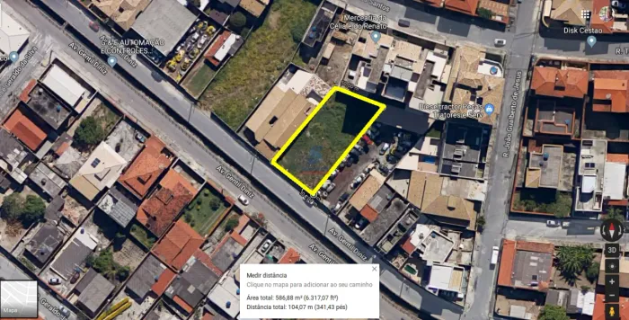 Lote / Área / Terreno à venda, Três Barras - Contagem/MG