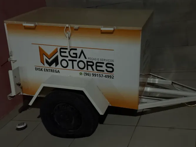 Carretinha reboque nova legalizada 