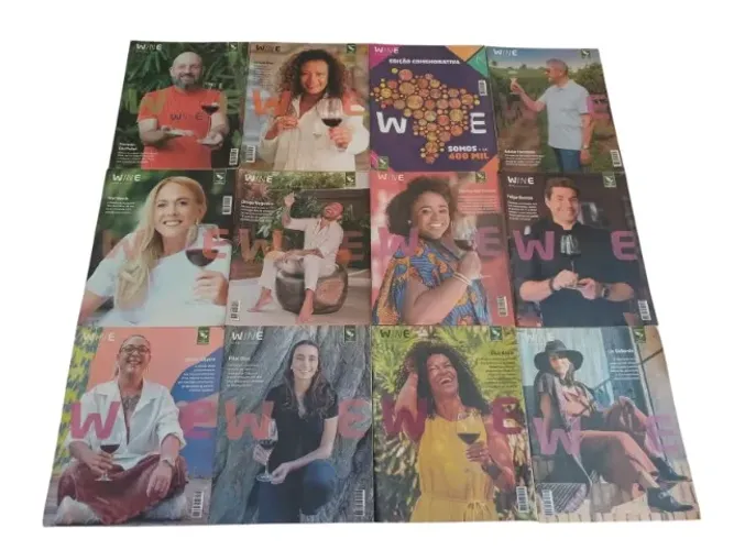 Coleção Revista Wine 2024 Completa