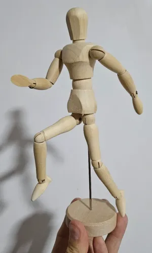 Boneco de Madeira para Desenho - Wooden Mannequin 