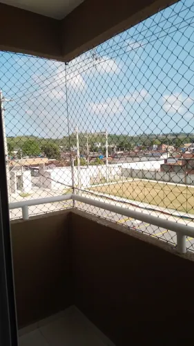 Rede de proteção para sacada