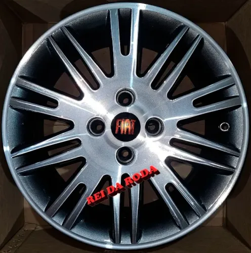 Jogo de Rodas ARO15 - Originais Fiat