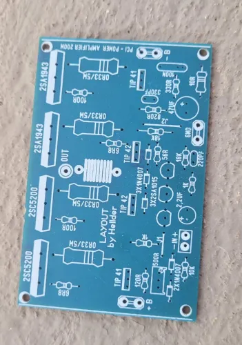 Placa para Amplificadores 100W a 5k