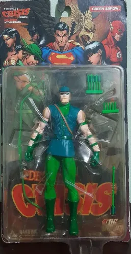 Boneco Green Arrow ARQUEIRO VERDE- Identity Crisis Series 1