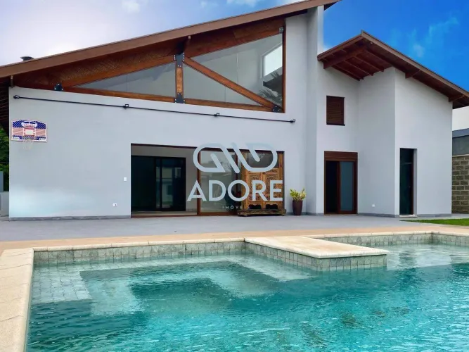 Casa Térrea para Aluguel no Condomínio Zuleika Jabour - Salto/SP | 5 Quartos | Piscina Aqu