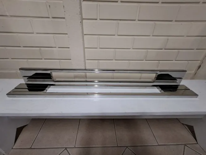 Puxador de porta inox polido
