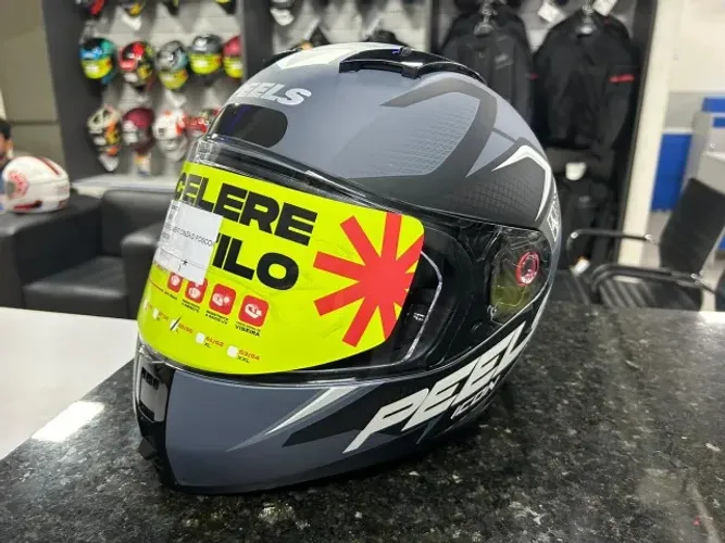 CAPACETE ICON 23 ELEMENT CINZA FOSCO