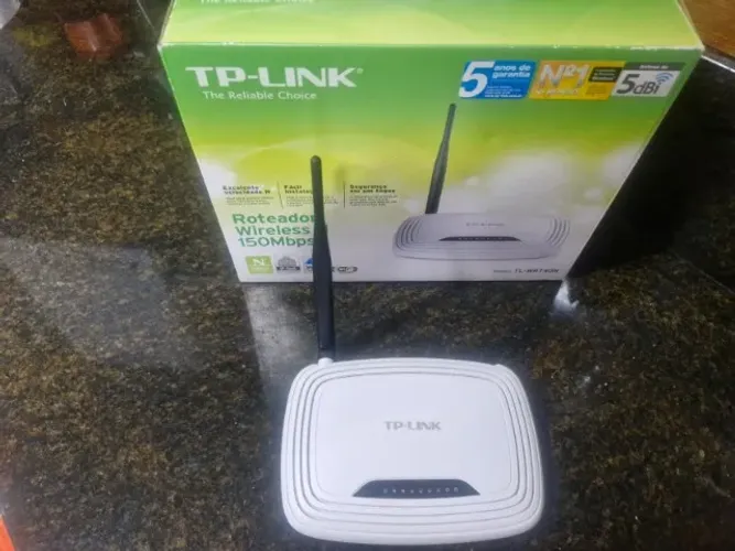 Roteador Doméstico Wireless N150 TP-Link TL-WR740N, 150Mpbs, QoS IP, Botão WPS-