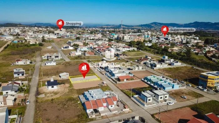 Terreno escriturado no Loteamento Jardim América no centro da cidade