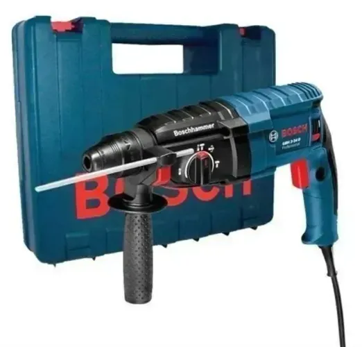 Martelete Perfurador Bosch GBH 2-24 D 820W com Maleta Profissional