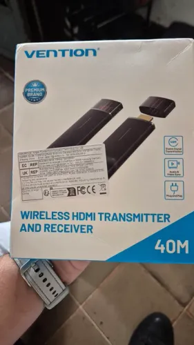 Transmissor e Receptor HDMI Sem Fio 40M 1080p