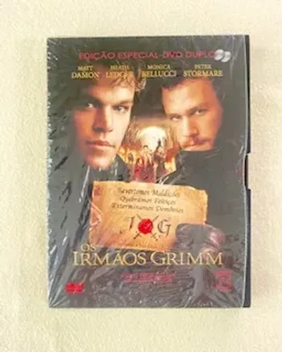DVD Duplo com luva: Os Irmãos Grimm (dirigido por Terry Gilliam) Edição Especial 