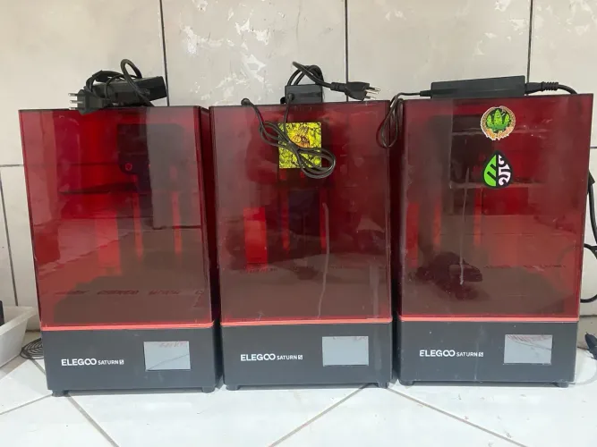3 Impressoras 3D Elegoo Saturn S ( por unidade )