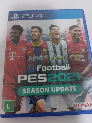PES 21 - PS4 e PS5 mídia física