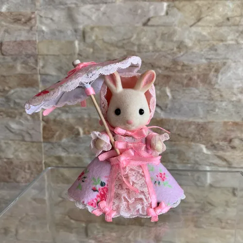 Roupinha época Rosa Sylvanian Families 