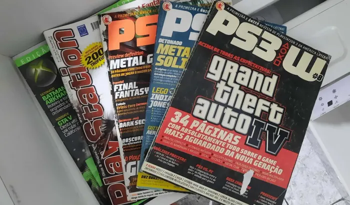 Revistas de jogos PS3 - Coleção Retro colecionadores