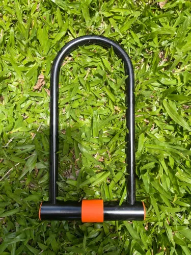 Cadeado U de aço para bike ou moto 