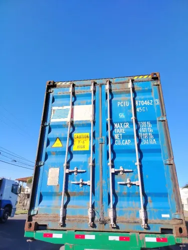 Container 45G1 - Transporte e Armazenagem