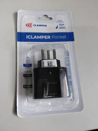 iCLAMPER Pocket - Adaptador de Tomada 20A 3P