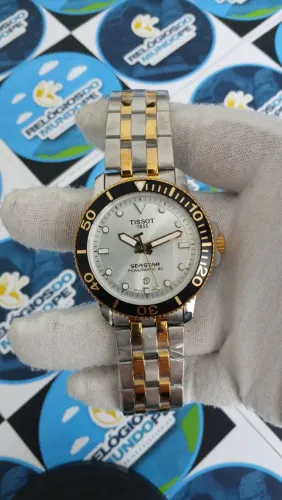 TISSOT SEASTAR POWERMATIC 80 BICOLOR 