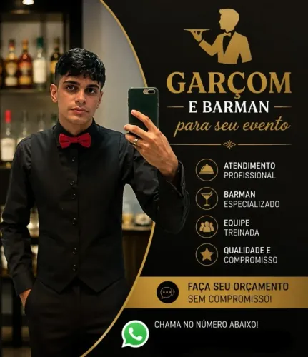 GARÇONS EVENTOS Whats CONTATO -->(71)9-8_6_1_5 - 0_8_9_3